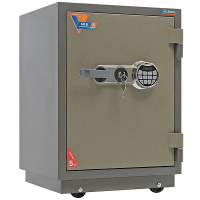 FRS 66T EL Огнестойкий сейф ПРОМЕТ, электронный кодовый + ключевой (Коричневый)