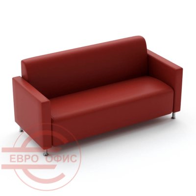 П2-3 Диван трехместный Пирит 2 (Бордовый (Oregon 21))