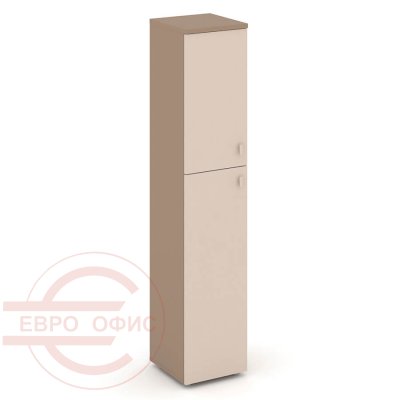 ES.SU-1.8(L) Шкаф высокий узкий левый RIVA Estetica (Латте/Капучино)