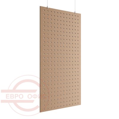 ACO-C-7 Акустическая перегородка 1200*2400 Евро Офис (Бежевый (AC-02))