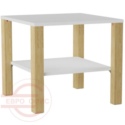 Матео Журнальный стол Мебелик (Дуб янтарный / Белый) Матео Журнальный стол Мебелик (Дуб янтарный / Белый)