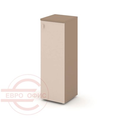 ES.SU-2.3(R) Шкаф средний узкий правый RIVA Estetica (Латте/Капучино)