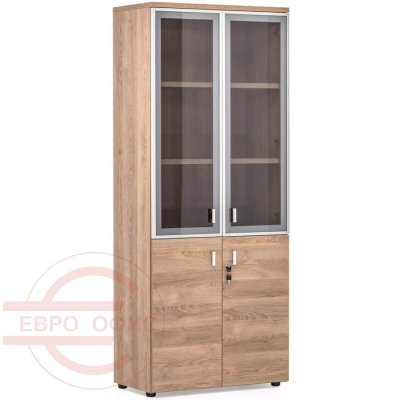701 Шкаф комбинированный Profoffice Lava (Гавана)