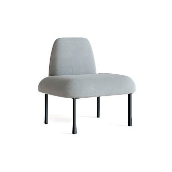 ZS-005 Диван одноместный Акустик (Romeo 13 (серый))