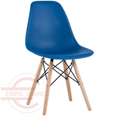 Redblack 622 Стул для посетителя Eames Stool Group, обивка пластик (Синий)