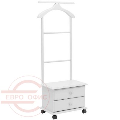 В 23Н Вешалка костюмная Мебелик (Белый) В 23Н Вешалка костюмная Мебелик (Белый)