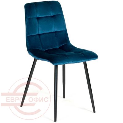 mod. 7094 Стул для посетителя TetChair, обивка ткань (Синий)