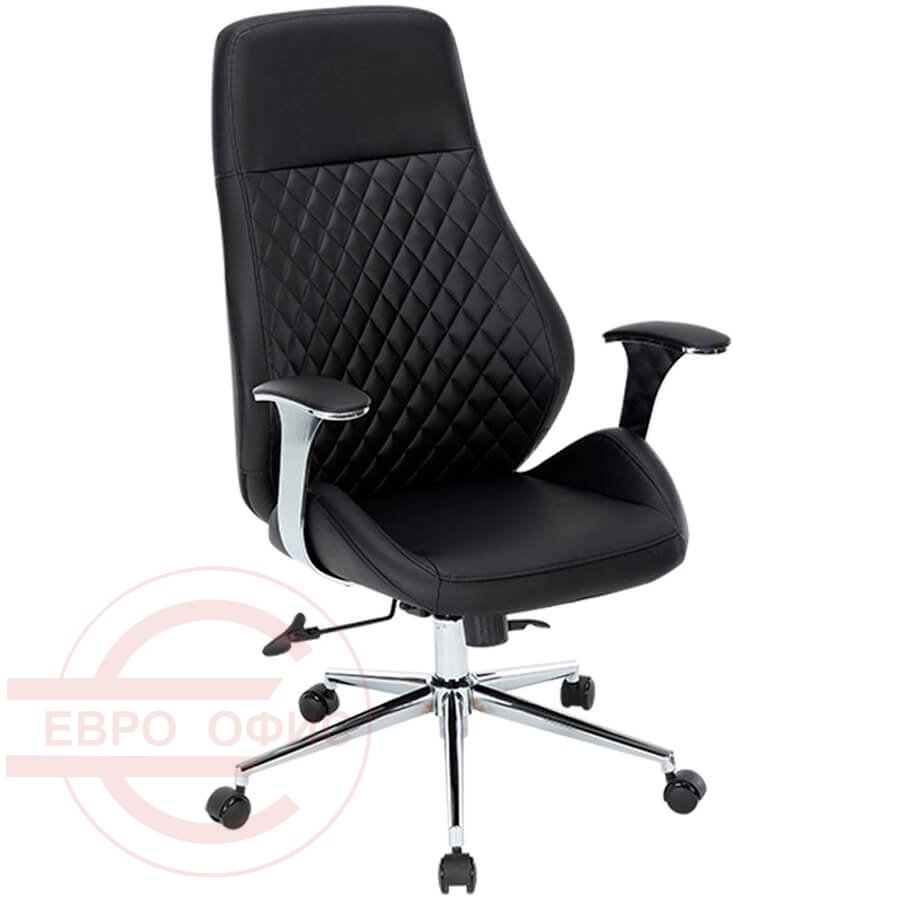 CH790 Кресло для руководителя Chairman, обивка иск. кожа (Экокожа черная)