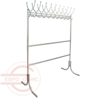 М 12 Вешалка общественная Мебелик (Металлик)
