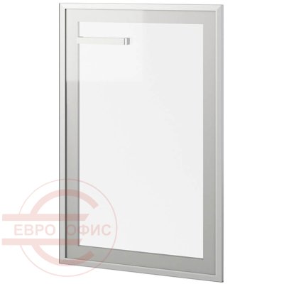 Gr-03.1R Дверь стеклянная в рамке МДФ Мебель Стиль Grand (Стекло прозрачное)