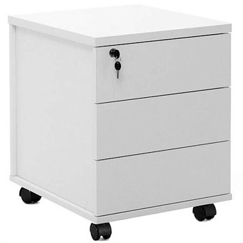 80T014 W3W3 УЦ Тумба подкатная basic 43.5*56 Profoffice Тур лайт / Tour light (Белый)