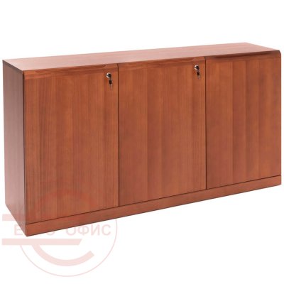 SET 105 502/501 Греденция, 3 двери Profoffice LAMARI (Итальянский орех)