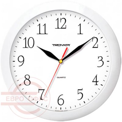 Тройка 11110113 Часы настенные (Белый) Тройка 11110113 Часы настенные (Белый)
