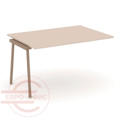 ES.NPRG-1.3-P Проходной наборный элемент переговорного стола RIVA Estetica (Капучино/Металл Латте)