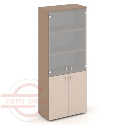 ES.ST-1.2 Шкаф высокий широкий RIVA Estetica (Латте/Капучино)