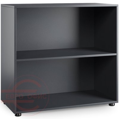 KV-42 Стеллаж низкий широкий Мебель Стиль Kvins (Антрацит)