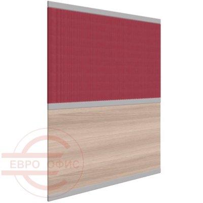 D-160-120.3 Наполнение высокой перегородки Мебель Стиль (Ясень Шимо / Вино)