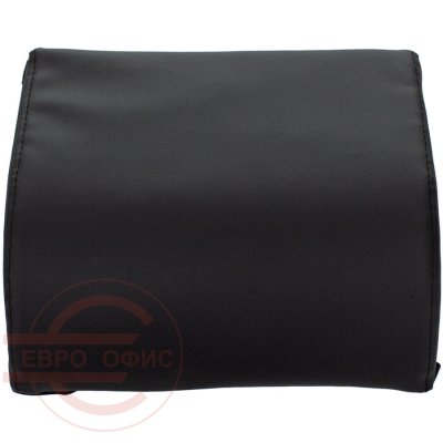 2-BackSupp Big Поддержка поясничная Бюрократ (Искусственная кожа чёрная (black))