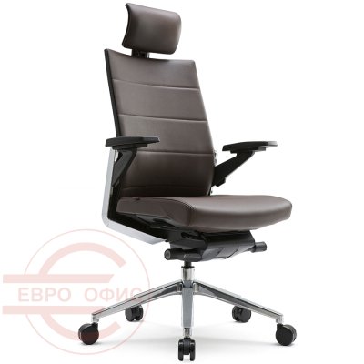 CH4700HEZ Кресло для руководителя ZIEL Fursys, обивка иск. кожа (Коричневый (A095A)) CH4700HEZ Кресло для руководителя ZIEL Fursys, обивка иск. кожа (Коричневый (A095A))