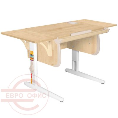 Parta 1/75-40 + Polka_b 1/550-3 Парта с полкой ДЭМИ (Бежевый)