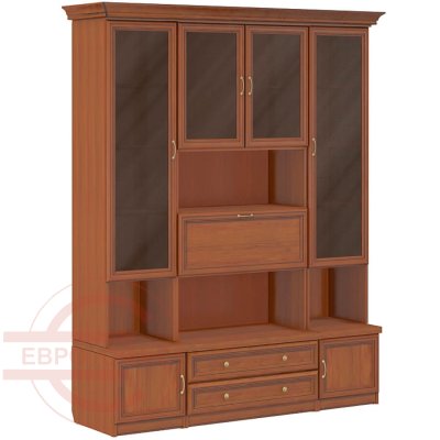 ПК-ВР-КОМП№0003 Шкаф комбинированный ФЕЛИКС Версаль (Орех Орвието)