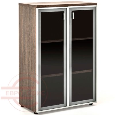 709 Шкаф H.121 стекл.дв Profoffice Terra (Мали)