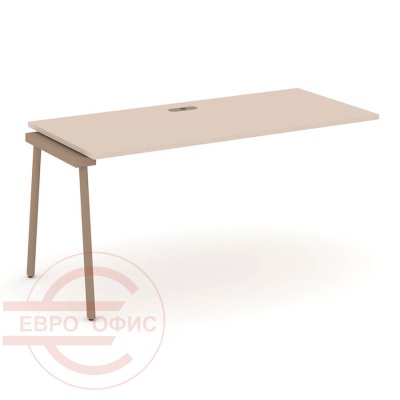 ES.1.NRS-4-LP Наборный элемент рабочей станции RIVA Estetica (Капучино/Металл Латте)