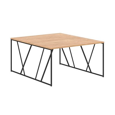 LWST 1316 Столы двойные SKYLAND LOFTIS (Дуб бофорд/черный)