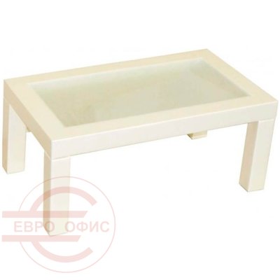 Сакура 3 Журнальный стол Мебелик (Слоновая кость)