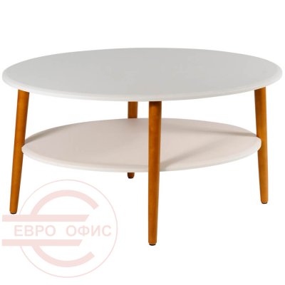 Эль СЖ-01 Журнальный стол Мебелик (Белый) Эль СЖ-01 Журнальный стол Мебелик (Белый)