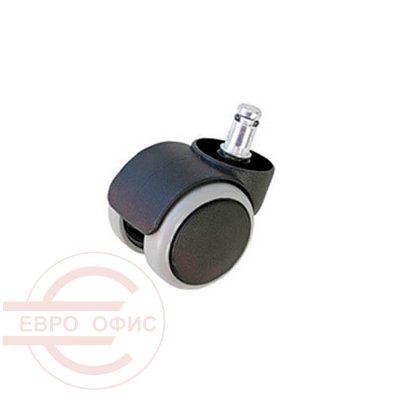 RSA705 Ролик Евро Офис (Чёрный)