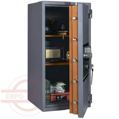 BANKER-M 1255 EK Взломостойкий сейф MDTB, электронный кодовый + ключевой (Графит (RAL 7024))