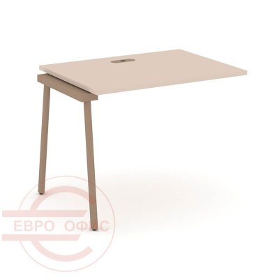 ES.1.NRS-1-LP Наборный элемент рабочей станции RIVA Estetica (Капучино/Металл Латте)