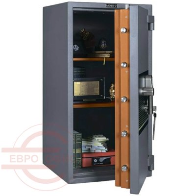 BANKER-M 1055 EK Взломостойкий сейф MDTB, электронный кодовый + ключевой (Графит структурированный)