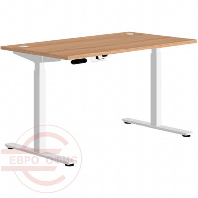 DD-70-3.3 + DD-1601  Стол подъемный с двумя заглушками Мебель Стиль Drive (Швейцарский вяз)