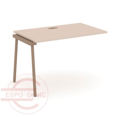 ES.1.NRS-2-LP Наборный элемент рабочей станции RIVA Estetica (Капучино/Металл Латте)