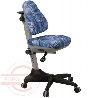 KD-2 Кресло детское  Бюрократ, обивка ткань (Джинс 50-31)