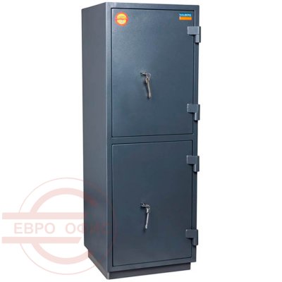 КВАРЦИТ 120T/2 Взломостойкий сейф VALBERG, два ключевых (Графит с эффектом молотковой эмали)