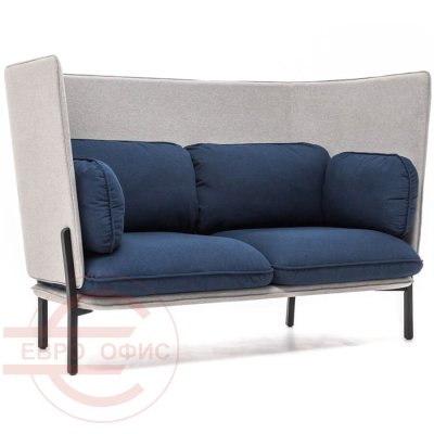 Bellagio 2 high UNO Диван двухместный Bellagio (Серо-синий)