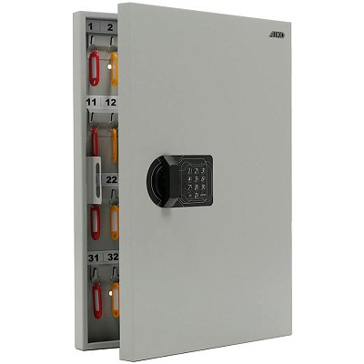KEY-75EL Ключница ПРОМЕТ, электронный кодовый (Серый полуматовый (RAL 7038))