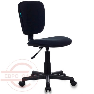 CH-204NX Кресло детское  Бюрократ, обивка ткань (Ткань чёрная (26-28 Black))